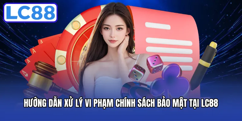 Hướng dẫn xử lý vi phạm chính sách bảo mật tại LC88